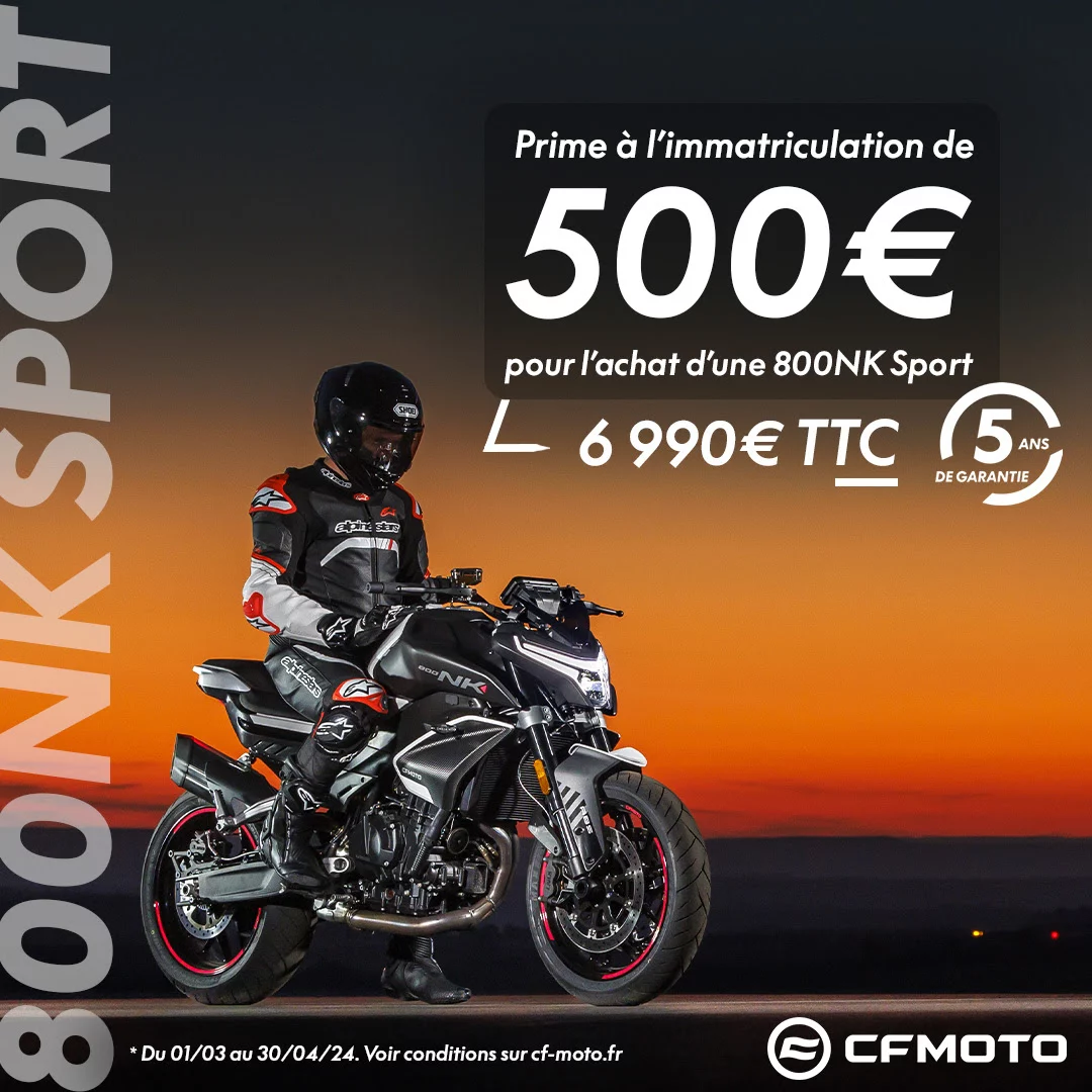Prime 800NK 500€