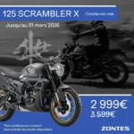 promo fevrier 26 scrambler X